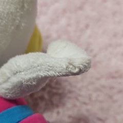 Duck Plush Doll, Small 6-14 in, Soft, White/Yellow/Pink/Blue Stuffed Animal