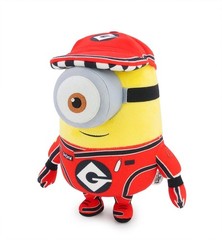 7″ AUTHENTIC ILLUMINATION MINION4 CARL RACING Plush Stuffed Doll Soft Toy