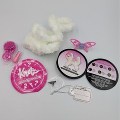 Knotz Magical Meow DIY Plush Kitten Kit White Cat Craft Set with Accessories