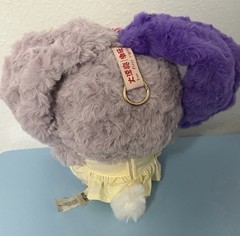 Baby Three Lily Rabbit Purple Two-toned with Angry Eyes & Paci Confirmed Display