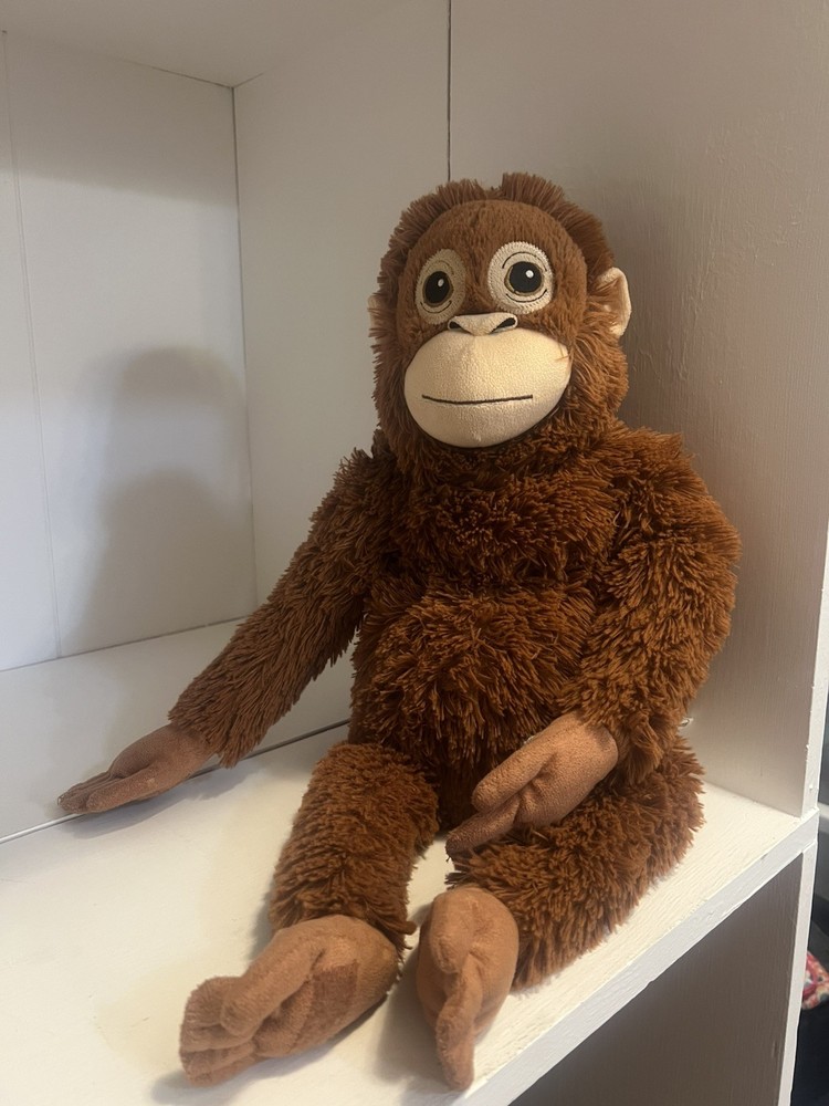 Punch From IKEA With Tags Made in Indonesia Djungleskog Orangutan Soft Toy