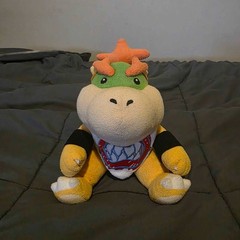 SML Accurate Sanei Bowser Jr Plush Nintendo Super Mario Rare (Cut Tag)