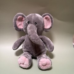Little Miracles Elephant plush 12 in embroidered eyes