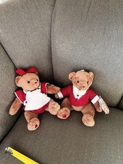 Cherished Teddies Mr & Mrs In Love Plush Bears 2003 Enesco Priscilla Hillman