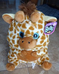 NANCO BELLY BUDDIES PLUSH TOY GIRAFFE 13″ BUDDY NWT
