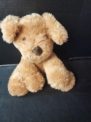 Animal Adventure Brown Soft Fluffy Dog 12″ Stuffed Animal Toy CRC4