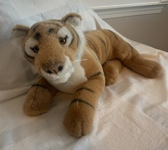 Fiesta 21” Lying Laying Stuffed Tiger Plush Plushie Ages 3 and Up
