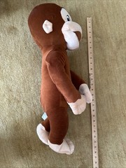 Vintage Kellytoy Curious George Plush Monkey 22” Large Stuffed Animal TV Show