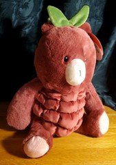 Target Gigglescape 16″ Raspberry Ruffled Plush Bear Ruffle Raspbeary Stuffed Toy
