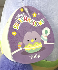 Squishmallows Original Tulip The Purple Chick Easter Egg 12″ Plush 2025