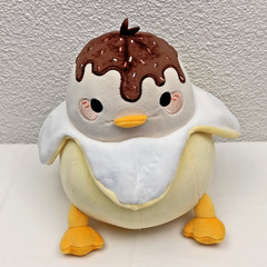 Honeymaru Chocolate Banana Duck Plush 8″ Dessert Stuffed Animal