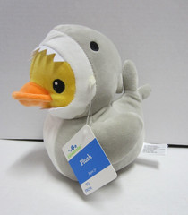 Plush Yellow Duck in Shark Costume Stuffed Animal 7″ Way to Celebrate