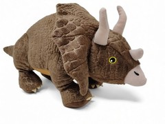 Kohl’s Cares Triceratops Dinosaur Plush Toy 13 Inch Stuffed Animal 2020 Brown