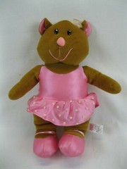 Sugar Loaf .14″ Vintage Pink ballerina Bear