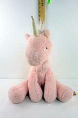 Animal Adventure 14-inch Eunice the Pink Unicorn Plush Toy