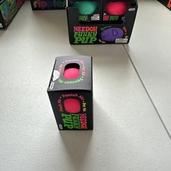 NEW 2026 FUNKY PUP NEE DOH Complete Set Squeeze Ball Super Squish PINK