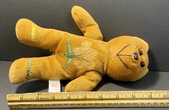 Sugar Loaf Creations October Bear Calendula Flower ACMI 9” Stuffed Animal Toy