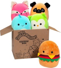 Mystery Box 5-Inch Plush 5 Pack – Official Plush – Collectible Soft & Squishy…