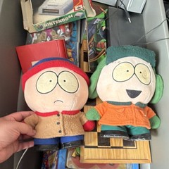 South Park FUN 4 All Stan Marsh & Kyle Broflovski Plush Doll Lot (2) 1998
