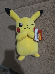 Pokémon Winking Pikachu Plush 8” By Jazwares New W/ Tag Fast Ship 🔥