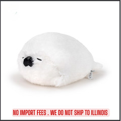 40CM Cute Seal Plush Pillow Lifelike Simulation Stuffed Sea Otter Soft Doll Anim
