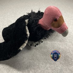Wild Republic California Condor Vulture Stuffed Plush Animal Medium (14–24 In)