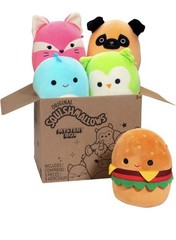 Squishmallows Original Mystery Box 5-Inch Plush 5 Pack – Official Jazwares