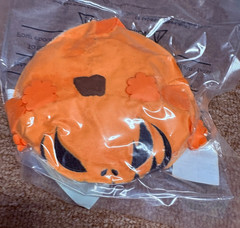 TeeTurtle Original Reversible Axolotl Plushie Pumpkin NEW Halloween