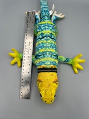 Wildlife Artists Collared Lizard Reptile Plush Bright Colorful Stuffed Animal