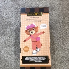 WOOF & CO. Piper Poseable Chihuahua Plush Doll Brown/Pink/Orange Small 3+