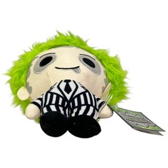 Beetlejuice Plush 10″ Tall 2024 Toy Factory New With Tags Green Hair Pinstripe