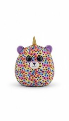 TY Squish A Boo GISELLE 12″ Rainbow Leopard Unicorn Plush