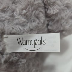 Warm Pals Gray Elephant Weighted Plush