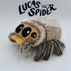 Little Lucas Spider Plush Toy Soft Stuffed Animal Pillow Doll Kids Gift Decor