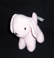 VTG 7″ Baby Club Pink Terry Puppy Dog Plush Stuffed Animal Toy