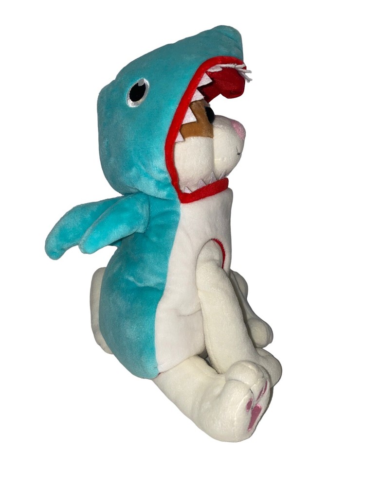 Inquisitor Master Cat In Shark Costume Mr Paws Kitty 2017 Plush Stuffed Animal