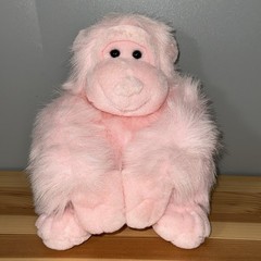 Pink Gorilla Ape 8″ Plush Commonwealth Toy