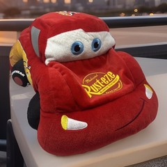 Cars Lightning McQueen Huggabuddy Pillow Pal Plush PJ Pajama Keeper *NO Blanket*