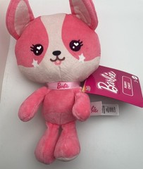 4 BRAND NEW 6″-7″ Barbie Chibi Plush Toy Factory Dolls Puppy Mattel NWT