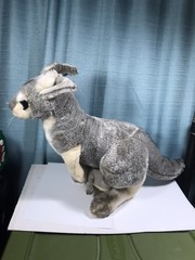 Bocchetta Kangaroo With Baby Joey Plush Stuffed Animal Australia Trudy