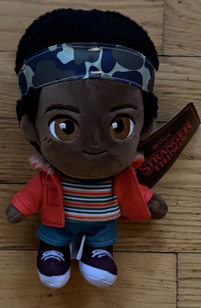 Stranger Things Lucas Sinclair Plush 8″ Soft Plush w/ Special Embroidery – NWT!