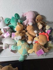 Lot Of 17 Precious Moments Tender Tails Plush Animals Collection Great Condition