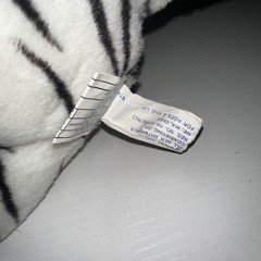 #Z19- Great American white tiger plush toy, soft stuffed animal, made in China
