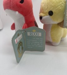 Bellzi Rexxi Tyrannosaurus & Lioni The Lion Plush Lot