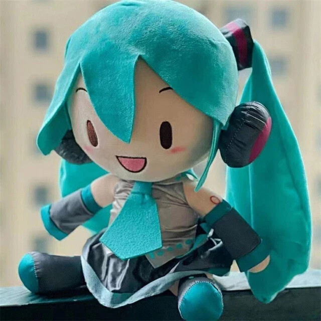 32Cm Kawaii Hatsune Miku Plush Doll Anime Pillow Sofa Room Decoration Present