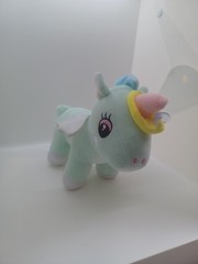10″ Rainbow Unicorn Gift Stuffed Animal Soft Plush Toy Kids Car