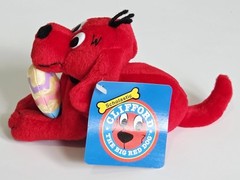 Clifford Big Red Dog Plush Easter Egg Stuffed Animal Toy with Tag 5″ Scholastic