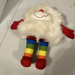 Vintage Rainbow Bright Twink Plush 1983 White Sprite 12″ Mattel