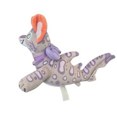 Purrmaids Plush Purple Gray Cat Shark Rare Toy