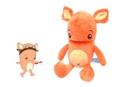 Noferin PecanPals Rumbi Pilot 7″ Plush Toy